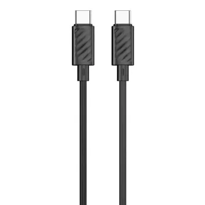 Porodo Blue Usb-C To Usb-C Cable Fast Charge & Data 1.2M/4Ft
